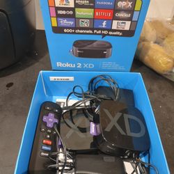 Two (2) Roku 2 XD Streaming Players with 1080p HD (MSRP: $79.99)
