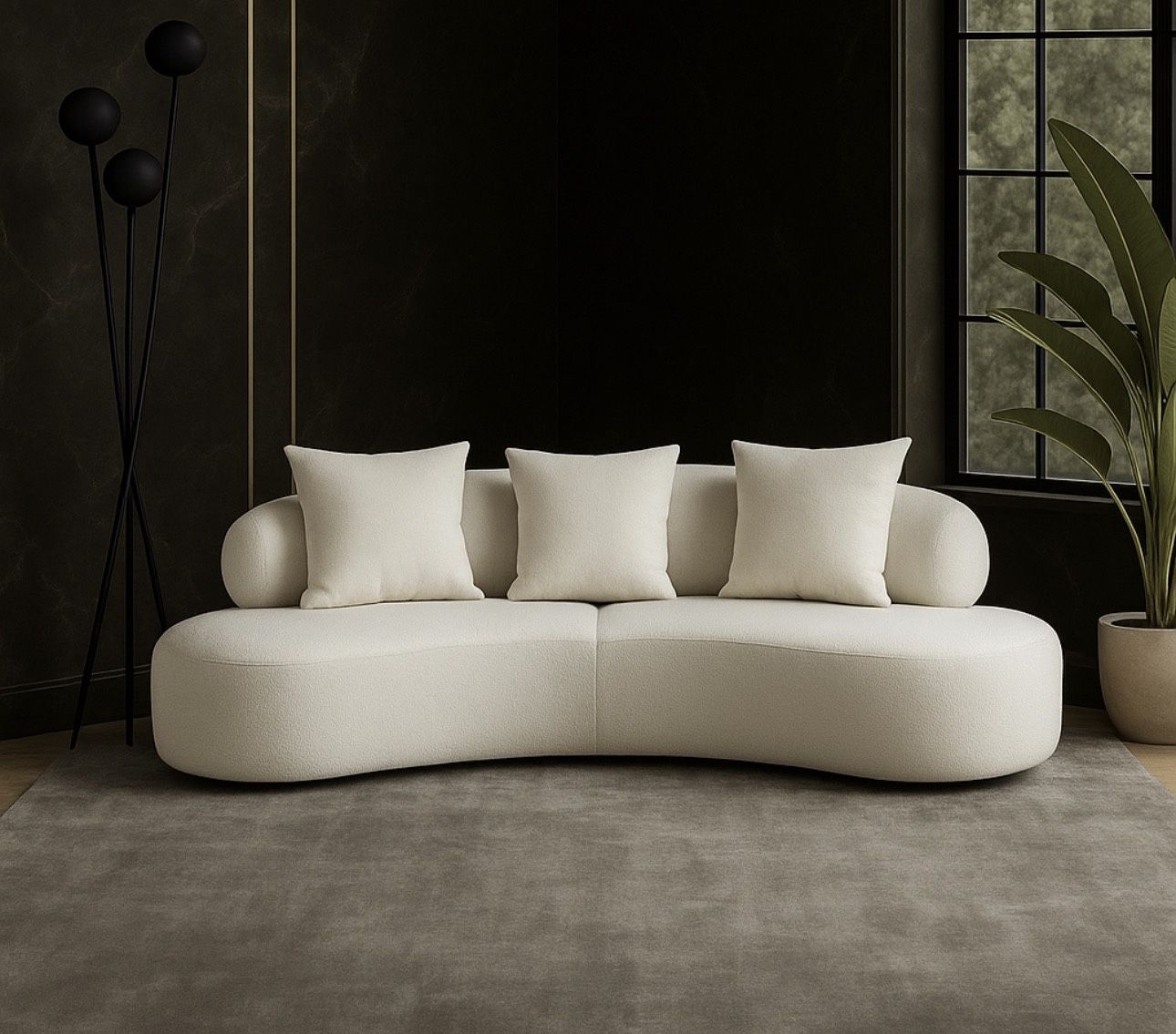 WHITE high end SECTIONAL - Stunning 🤩😍