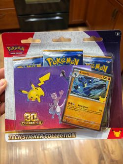 Pokemon 30thtexh sticker Collection
