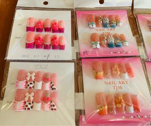 Press-On Nail Art Sets $5 each set