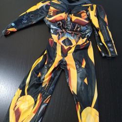 Kids Bumblebee Transformer Halloween Costume