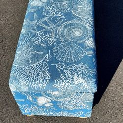 Beach themed bench