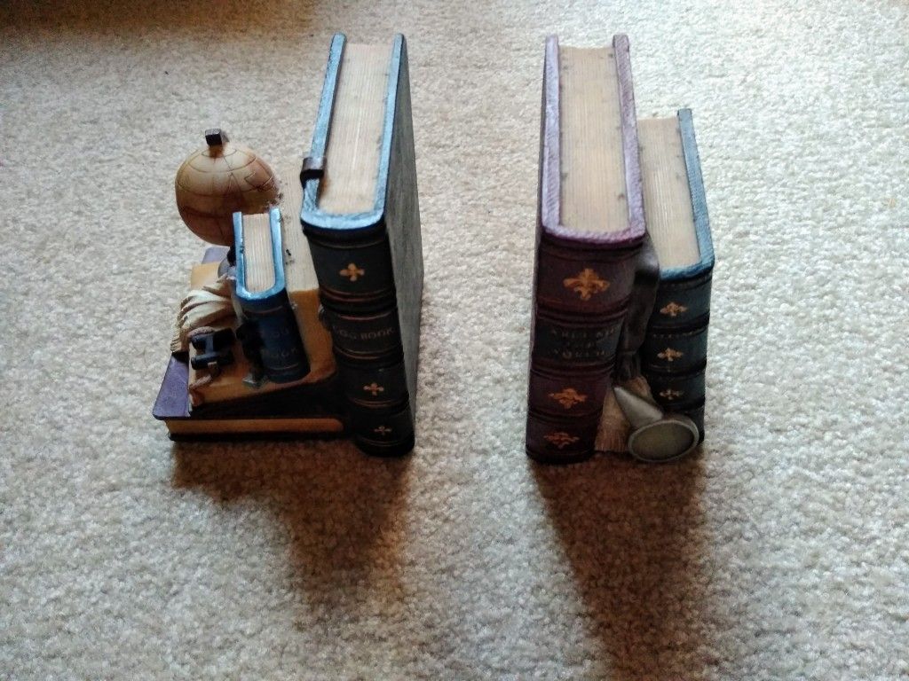 Antique Bookends