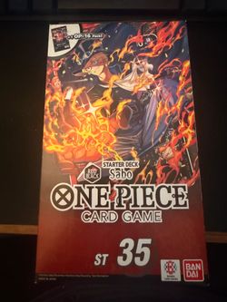 One Piece Starter Deck Red/Black 35 Sabo
