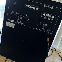 1995 Klipsch SWV Powered Subwoofer