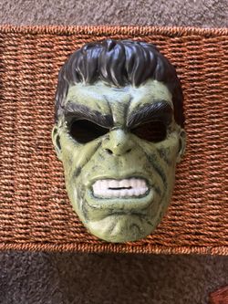 Hulk Mask And Hulk Smash Hands make Sounds