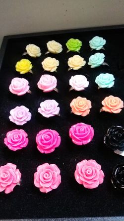 Rose fashion rings
