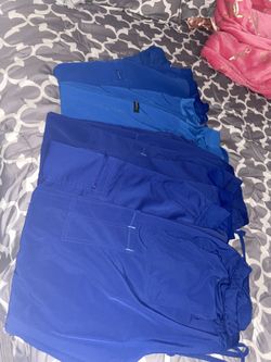 Size Large Blue Scrub Pants