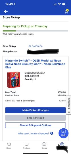 Nintendo switch OLED new