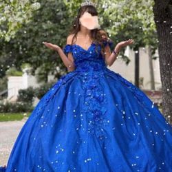 Quence/Sweet 16 Royal Blue Dress