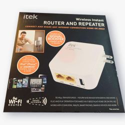 Wireless router and repeater