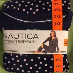 Nautica  Women SLEEP WEAR SET, 2PC, Pajamas 