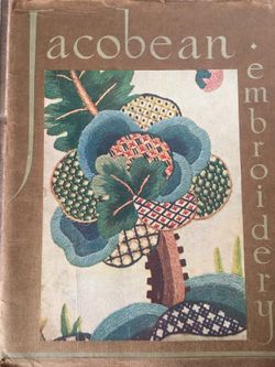 Jacobean Embroidery Crewel Work 1930s