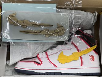 Nike SB Dunk High RX-0 Unicorn Gundam - 7.5 - NEW IN BOX