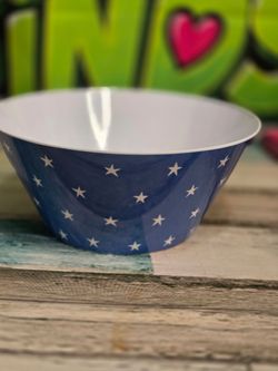Patriotic Star Serving Bowl