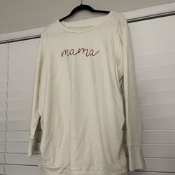 Mama Sweat Shirt Maternity