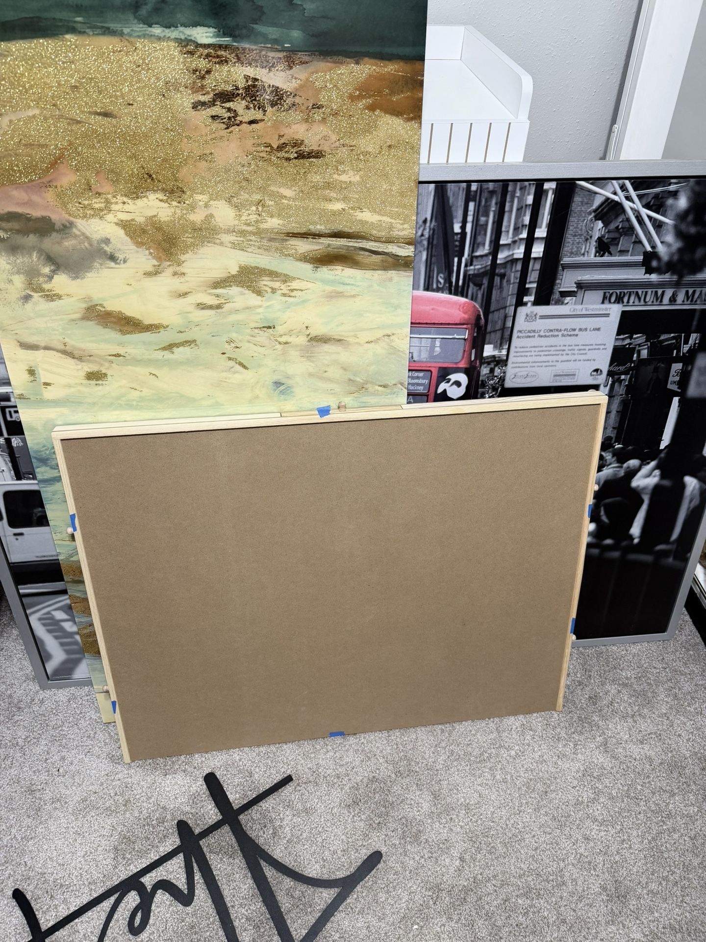 Puzzle Board With Drawers