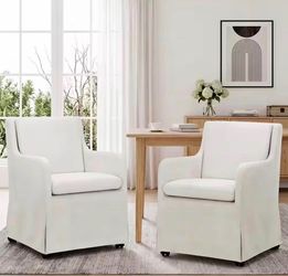 Brand new set of 2 captain dining chairs