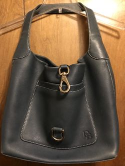Blue Dooney and Bourke hobo bag $50 In good condition very clean in the inside Pick up only