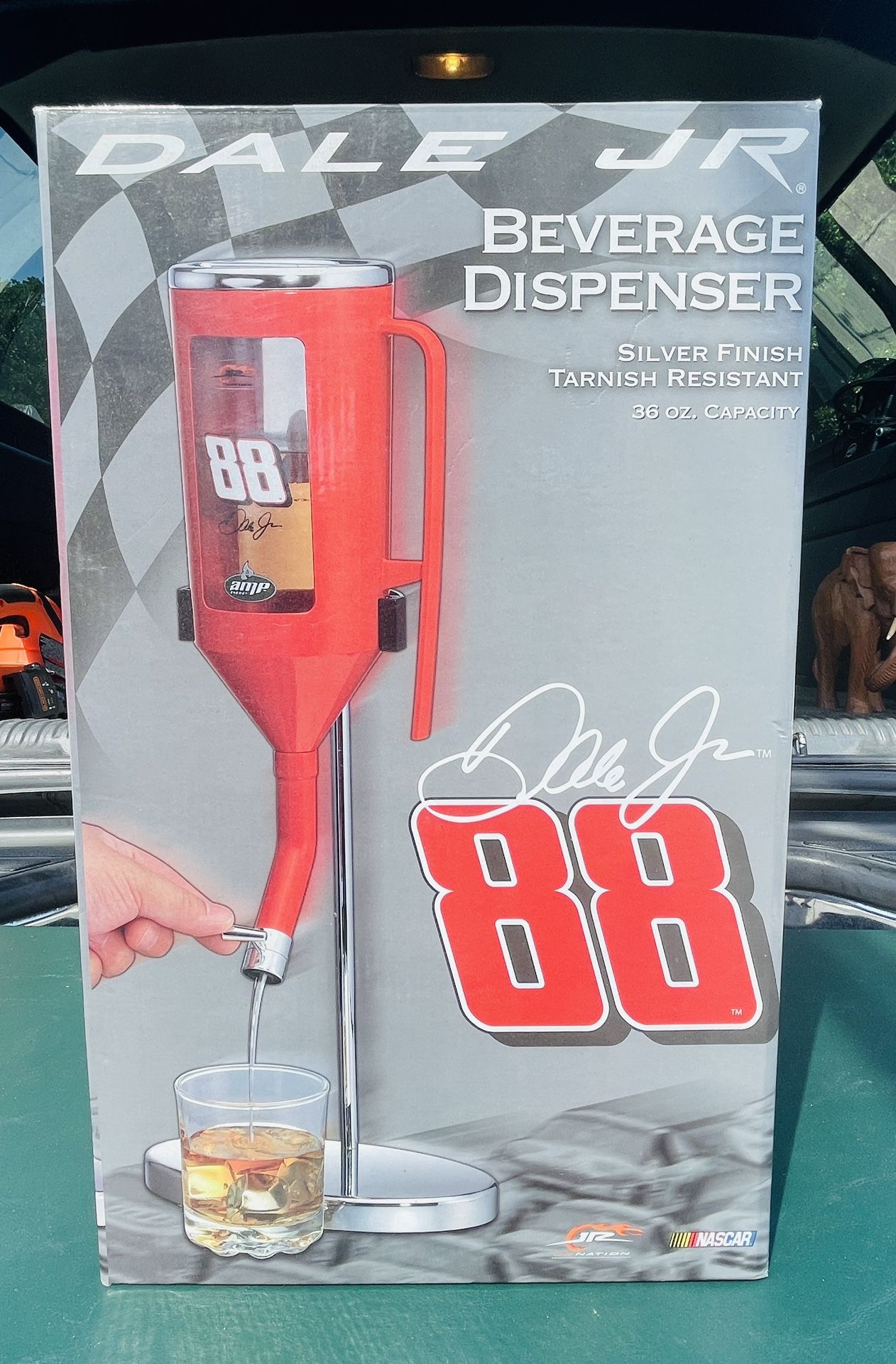 New Gift For Him Beverage Dispensor Good For Man Cave Camping Parties Or As A Gift Dale Jr Race Car Driver Dispenser