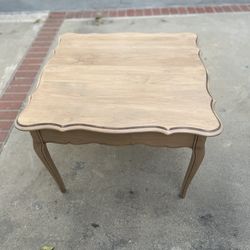 Refinished Vintage European Style Coffee Table