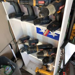 Ryobi Drill/Driver/Impacts 15$ Ea Tool Only 