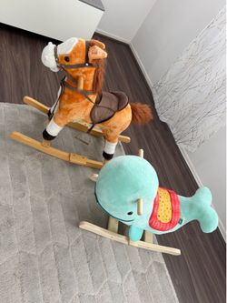 2 rocking toy $20