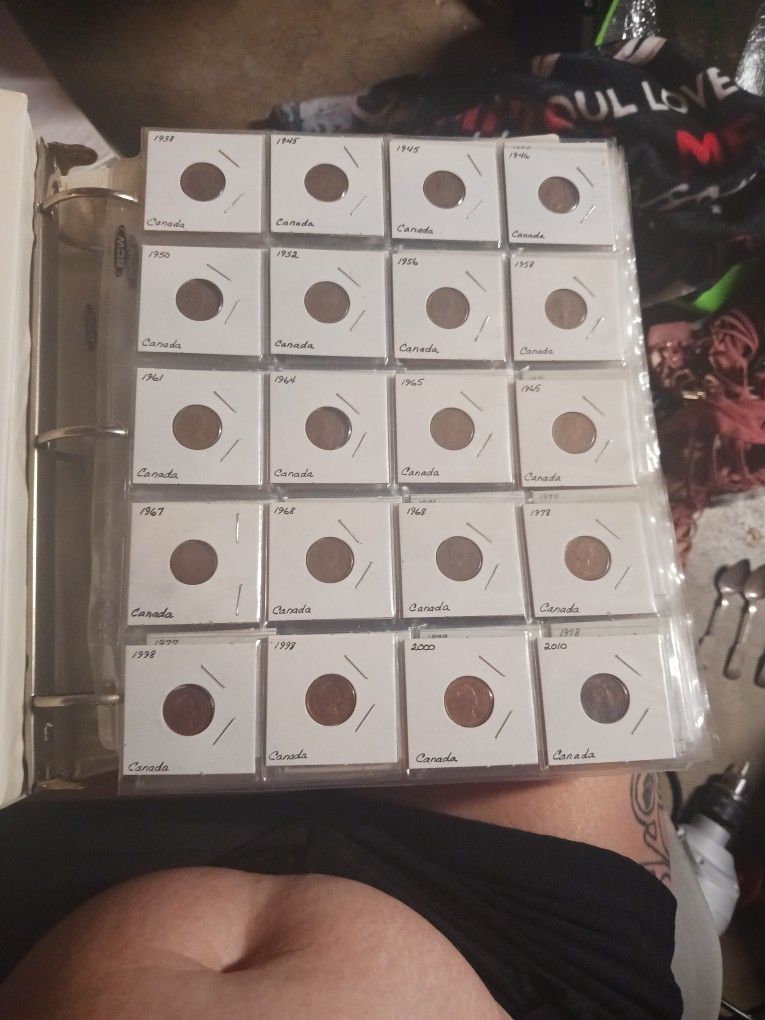 400 Canadian Pennies From 1(contact info removed)