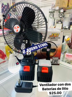 Ventilador Recargable De 40000mah