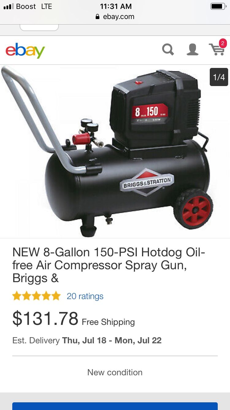 Briggs & Stratton Air Compressor