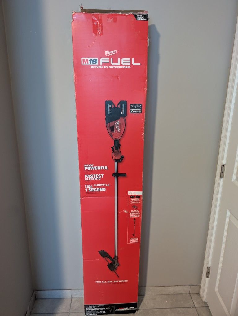 Milwaukee M18 Fuel Dual Battery String Trimmer