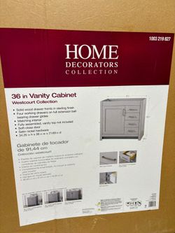 36 inch vanity cabinet