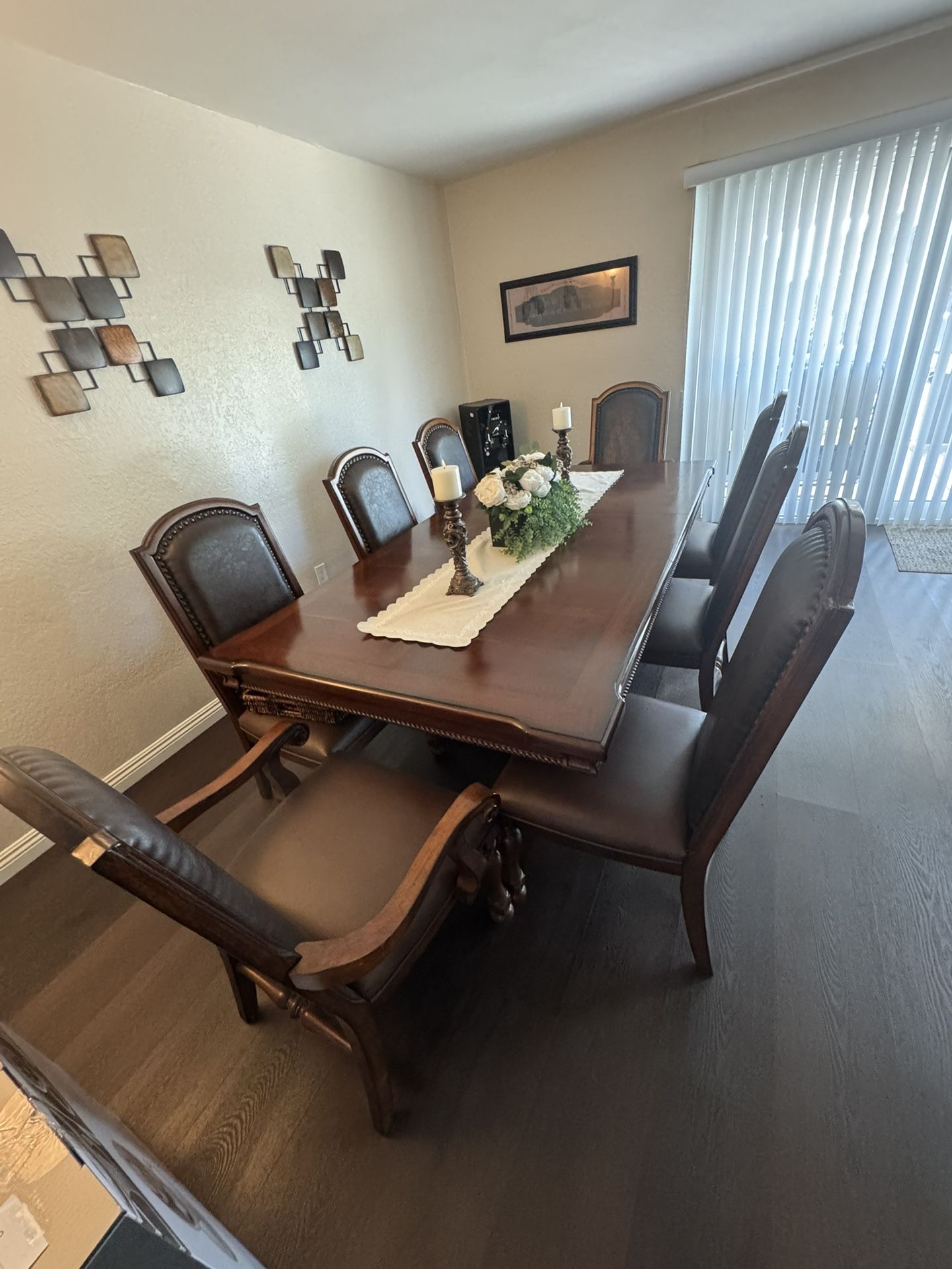 Dining Table with 8 Chairs