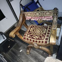Antique Chair One Of A Kind In A Way Beautiful Original Hand Carved