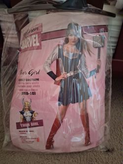 Thor girl women's costume