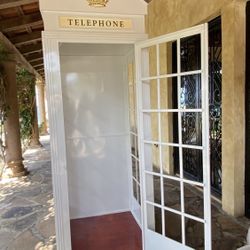Metal Telephone Booth