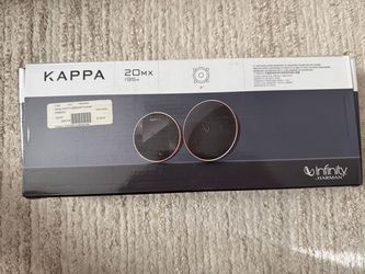 Brand new infinity Kappa 20MXAM tweeters 195 watts