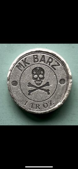 One Troy Ounce Silver Free Pour Round