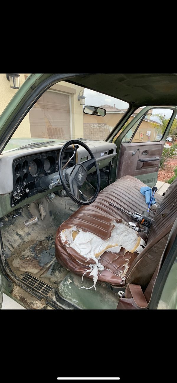 Bench seat 73-87 c10 k10 bench seat for Sale in Lake Elsinore, CA - OfferUp