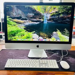 Apple iMac 27” 5K 2020 3.8Ghz  8-Core i7 64GB 500GB Radeon Pro 5700 XT 16GB VRAM