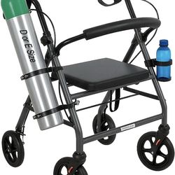 Oxygen Tank Holder for Walker, Rollator