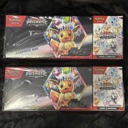Pokemon Sam’s Club Prismatic Bundle + Surprise Box