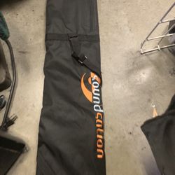 Microphone stand travel bag by sound station  New  