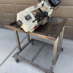 Jet Bandsaw w/ Custom Cart