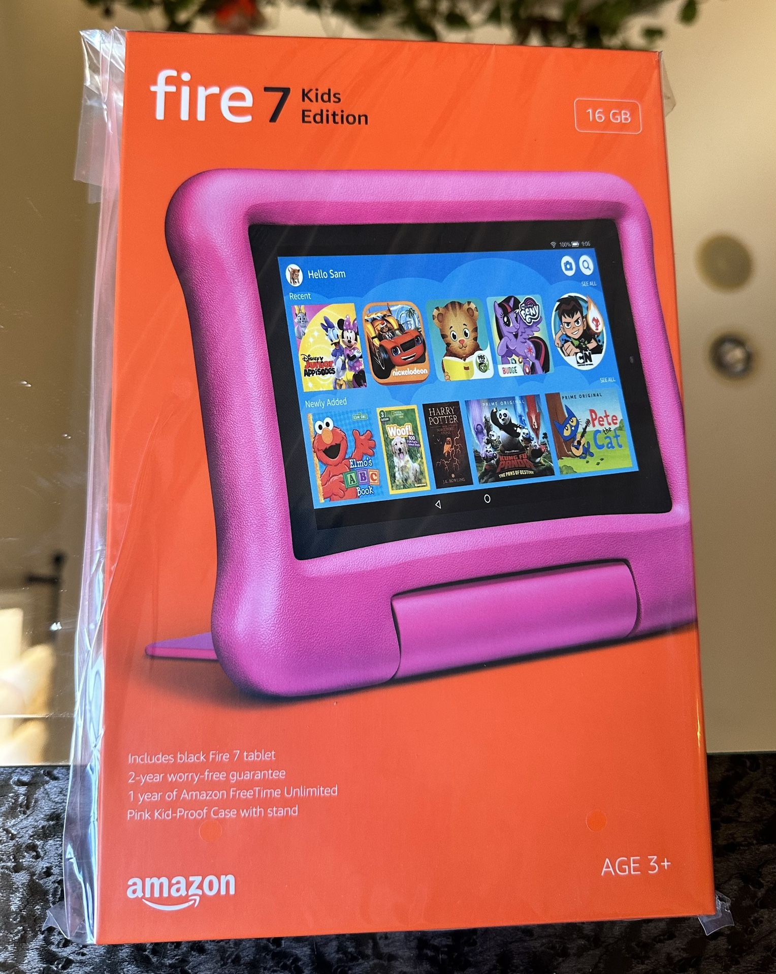 Amazon Fire 7 Tablet For Kids in Pink- Brand new and unopened