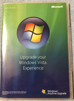 Microsoft Windows Vista Upgrade