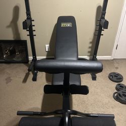 Weight Bench With All Accessories 