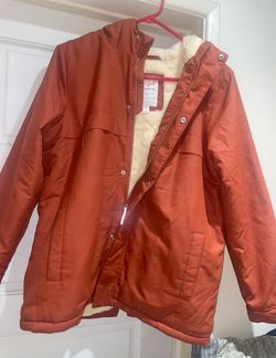 Cat & Jack Kids Sherpa-Lined Hooded Winter Jacket