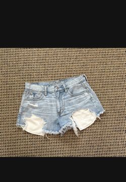 Women’s Clothing AE Ripped Jean Shorts Size 8 