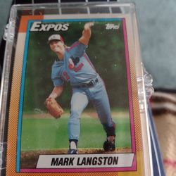 Baseball Stack Of 1990 Topps #530 30 Plus Of These Cards. The Stack Of 30. Cash Porch Pickup Redmond 